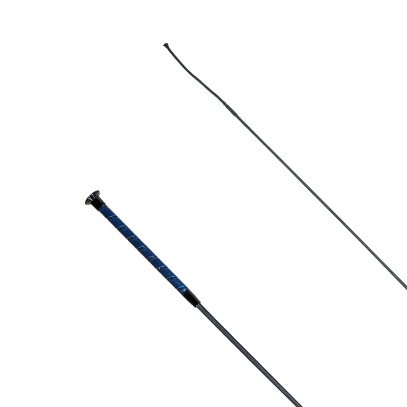 Country Direct Diamante Spiral Dressage Whip Navy 110cm-1